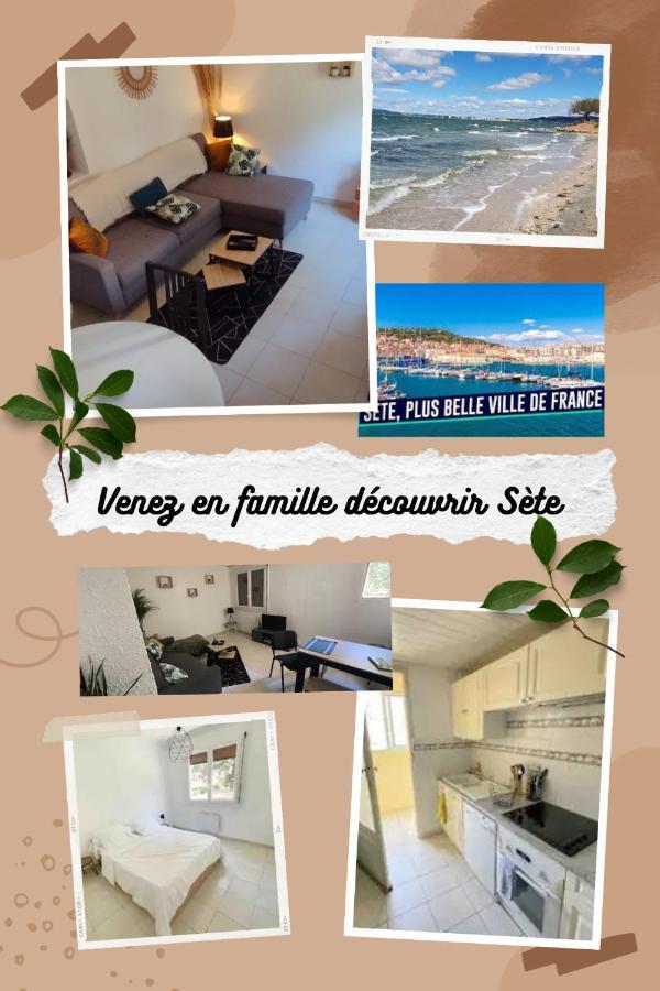 Appartement Spacieux Avec Parking Gratuit Sète Eksteriør bilde